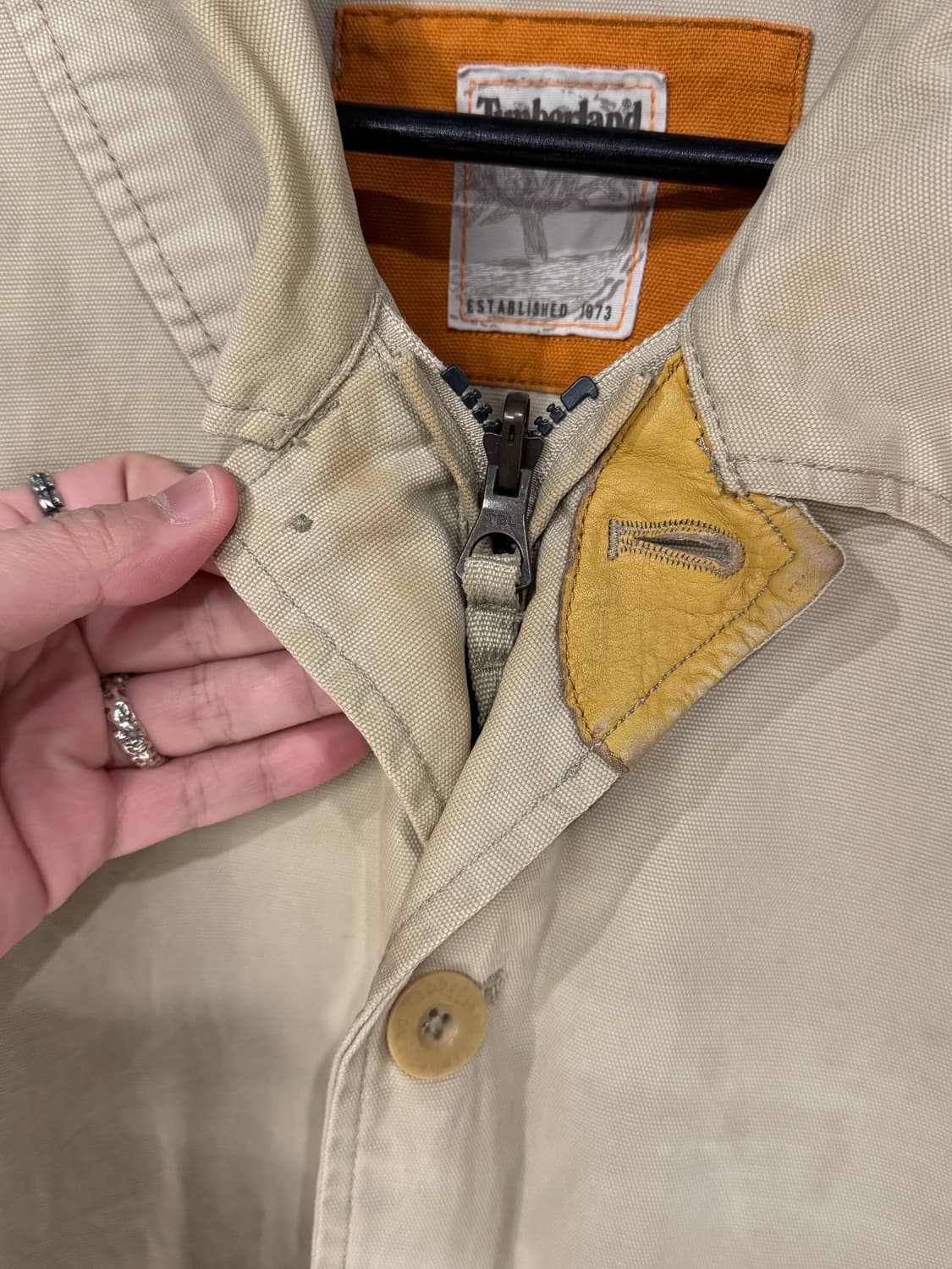 팀버랜드 퀼팅 내피 캔버스 워크자켓 상품이미지3