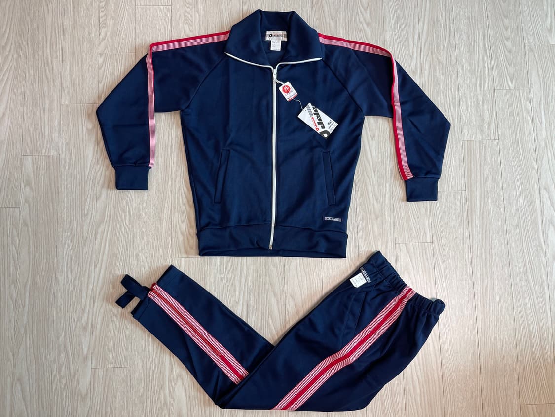 젤렌크 스포츠 80s 올드 트랙탑 져지 셋업 1990 상품이미지1