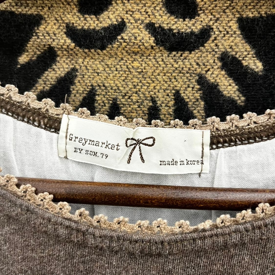 빈티지 오리엔탈 모리 보헤미안 레이스 아방핏 롱슬리브 K0103 상품이미지5