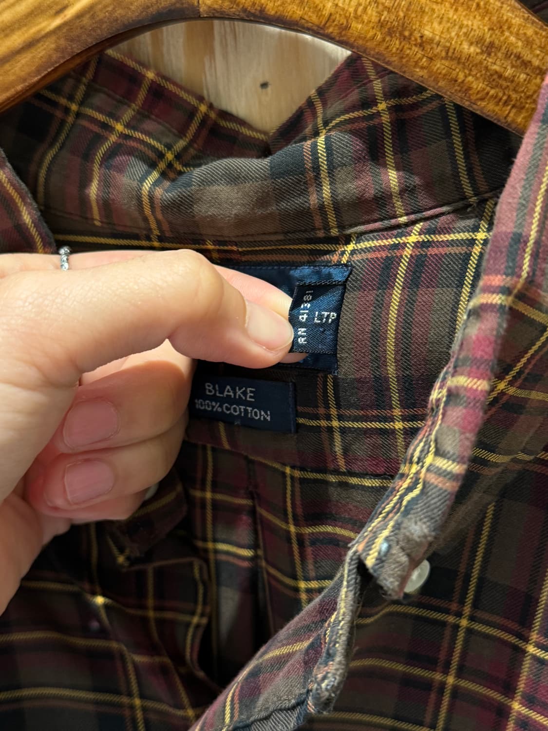 폴로 랄프로렌 체크 셔츠 상품이미지9