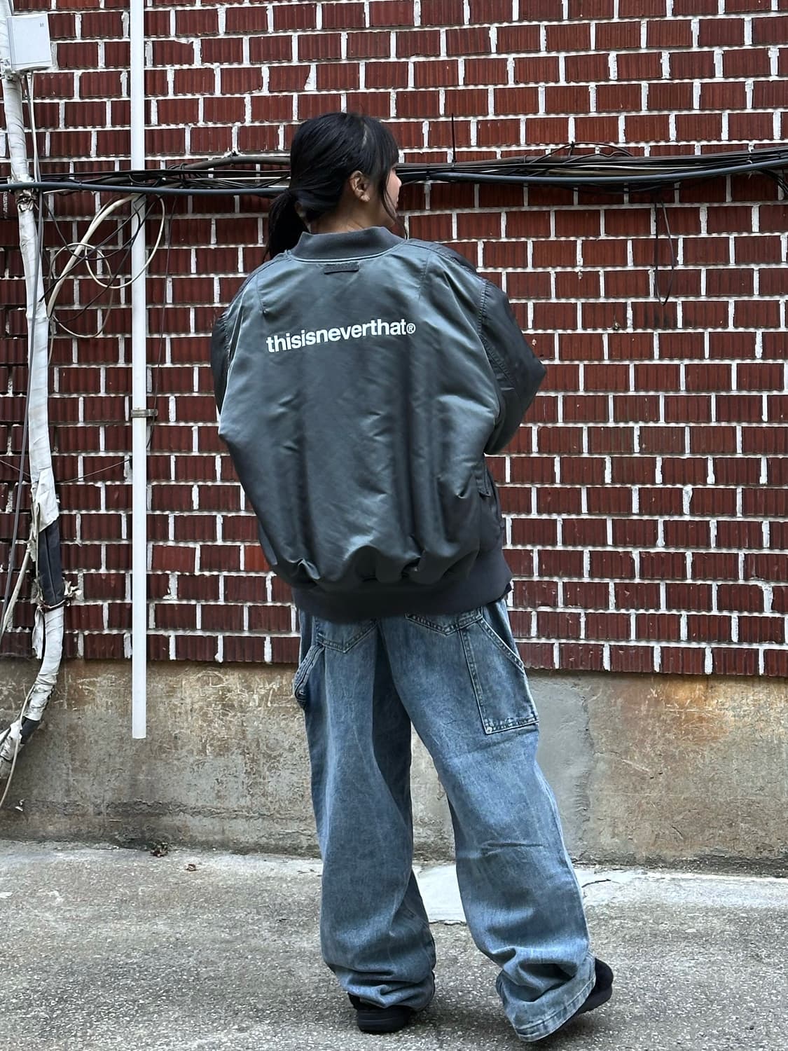 디스이즈네버댓 x 알파인더스트리 리버 항공점퍼 베이트 반팔 카펜터 팬츠 상품이미지6