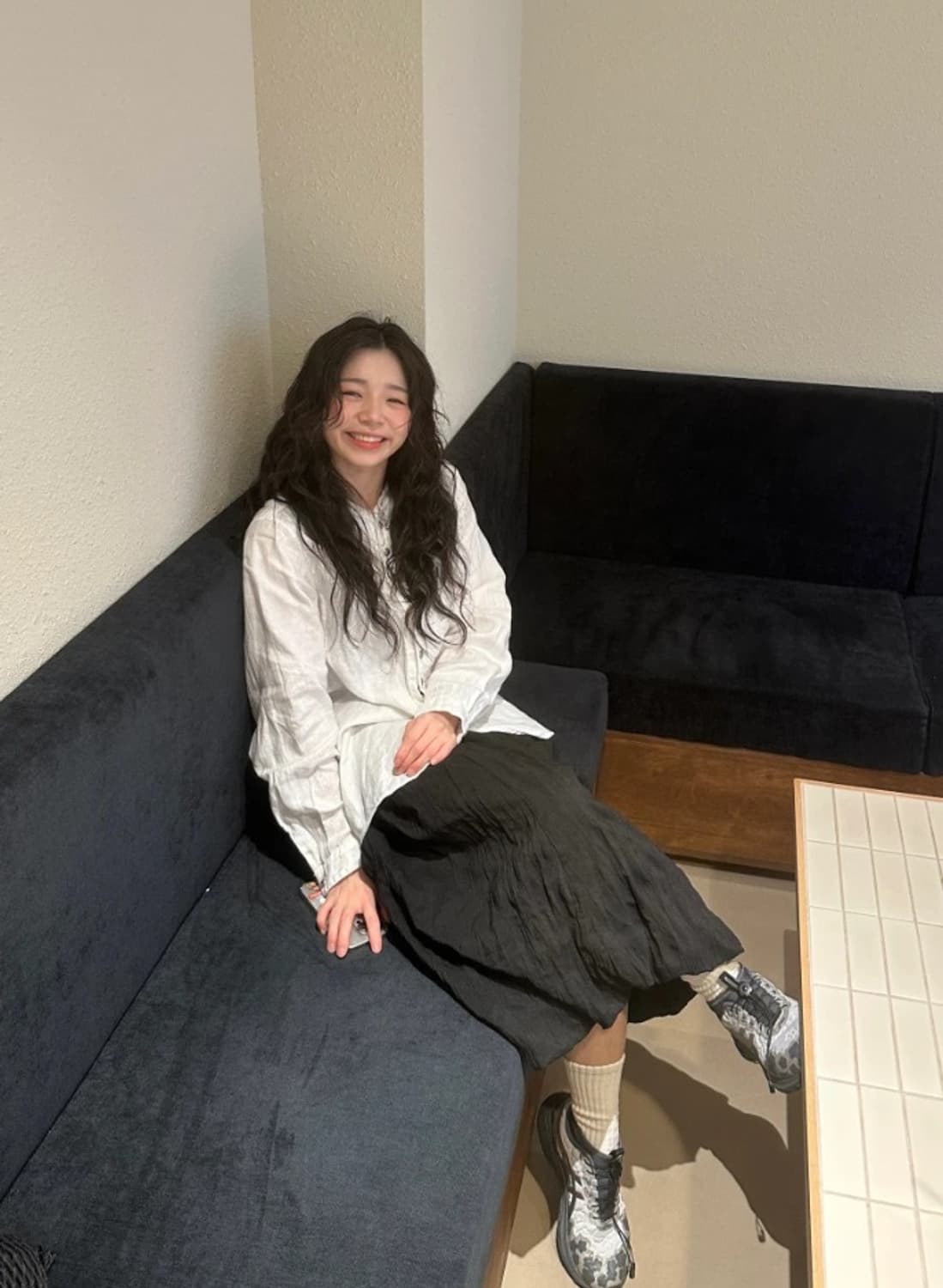 캐피탈 kapital 린넨거즈헤링본셔츠 3사이즈 상품이미지6