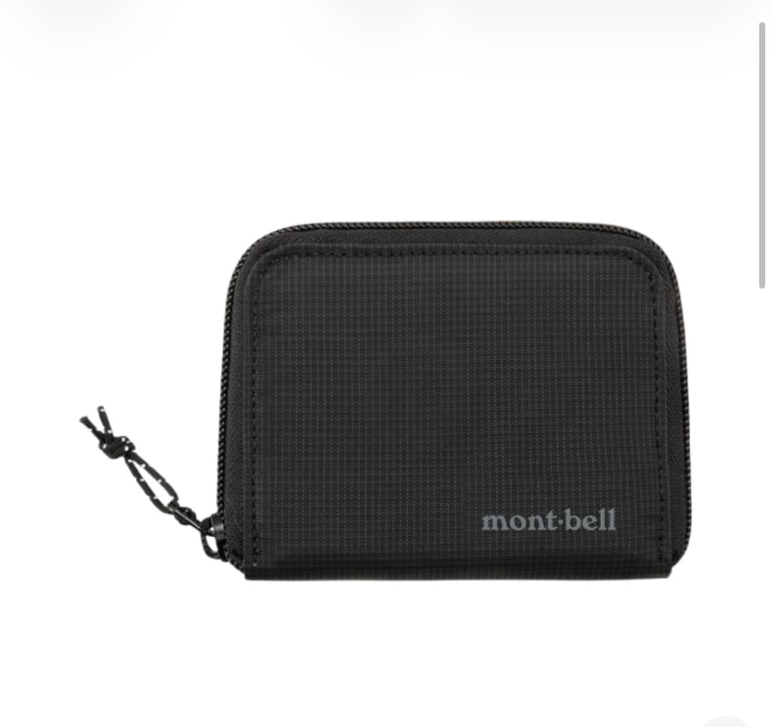 [새상품] 몽벨 지퍼 월렛 지갑 블랙 상품이미지4
