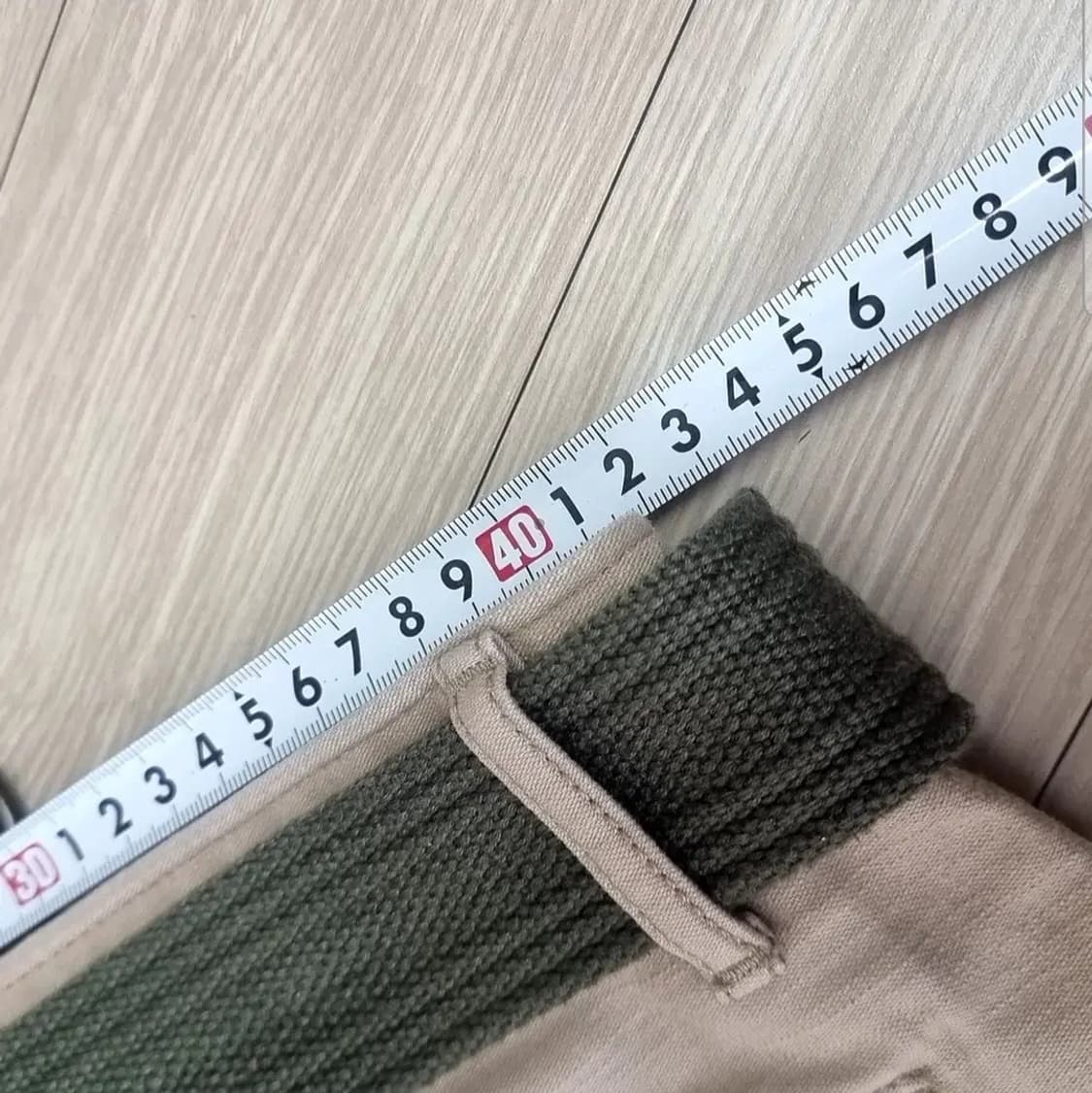 리바이스 베이지색 카고 반바지 + 벨트(33~34) 상품이미지7