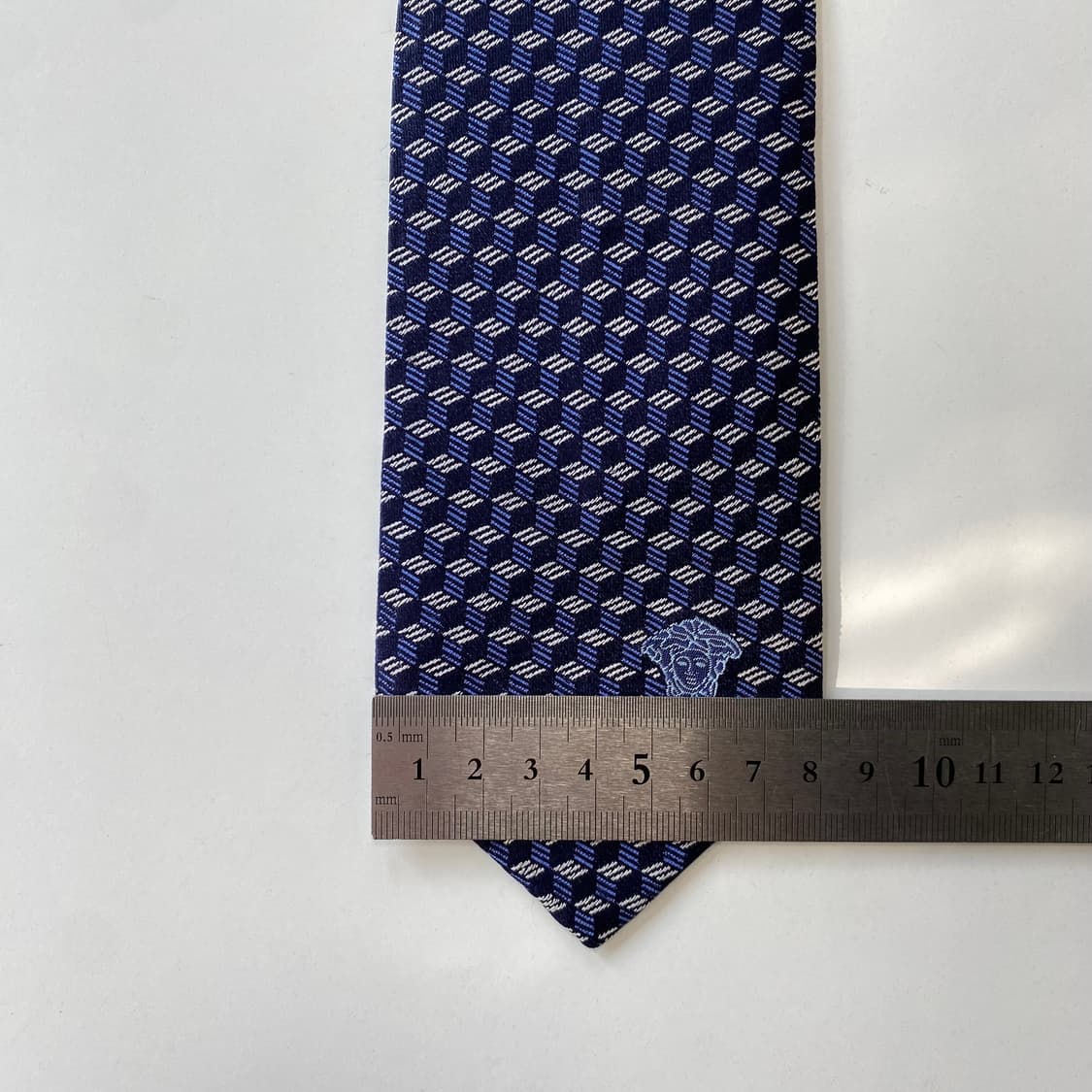 Gianni Versace 베르사체 심플로고 정품 명품넥타이7.8cm 상품이미지9