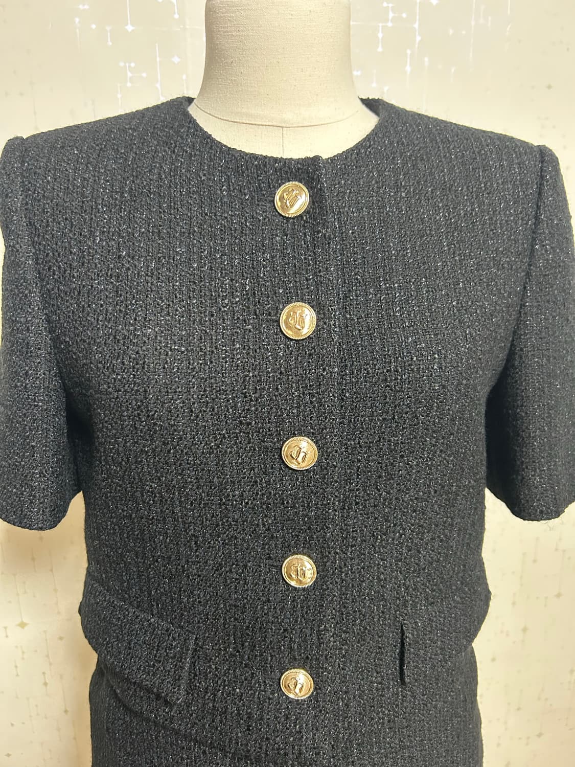 준지 트위드 반팔 셋업 -미착용새상품- 상품이미지2