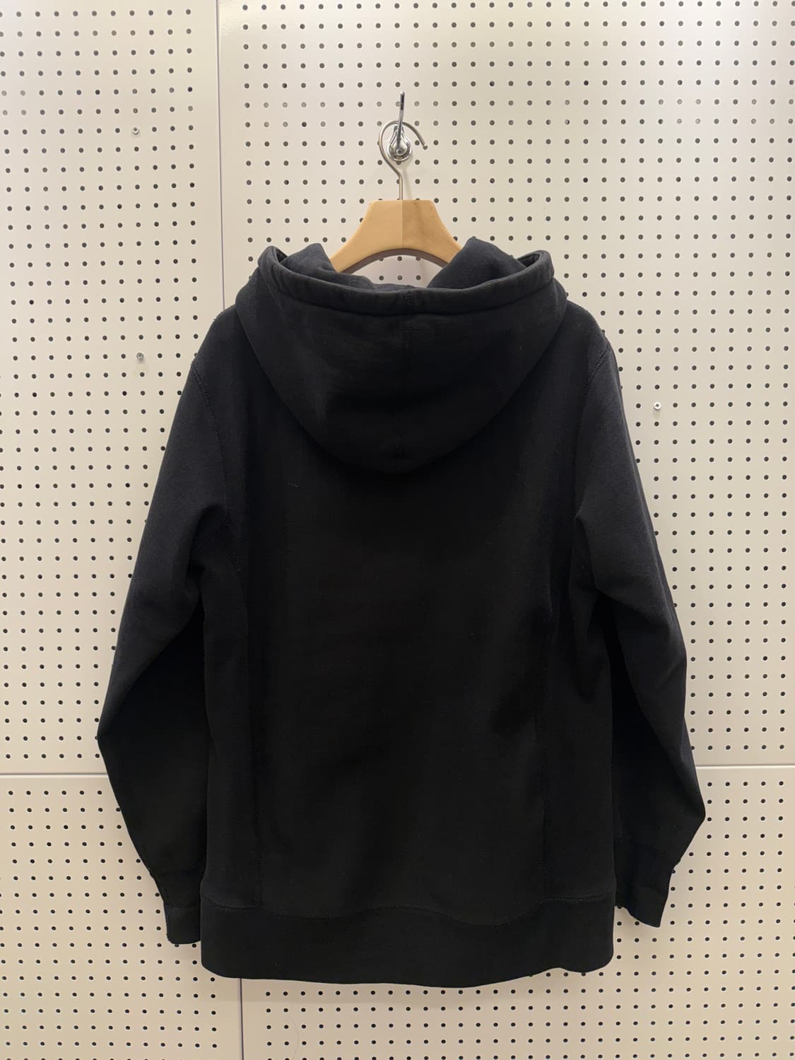 슈프림 베이직 로고 후드티 블랙 U399 상품이미지3