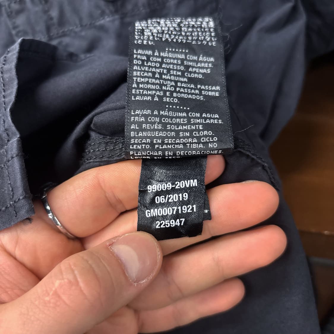 할리데이비슨 V-TWIN 체인스티치 코튼워싱 워크셔츠 N1067 상품이미지9