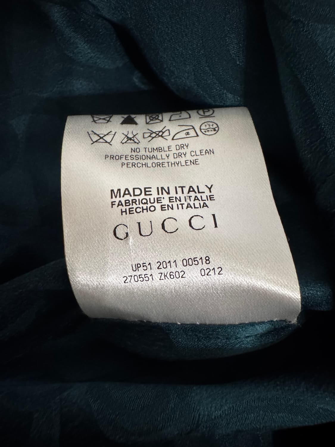 구찌 실크100 홀스빗 블라우스 상품이미지6