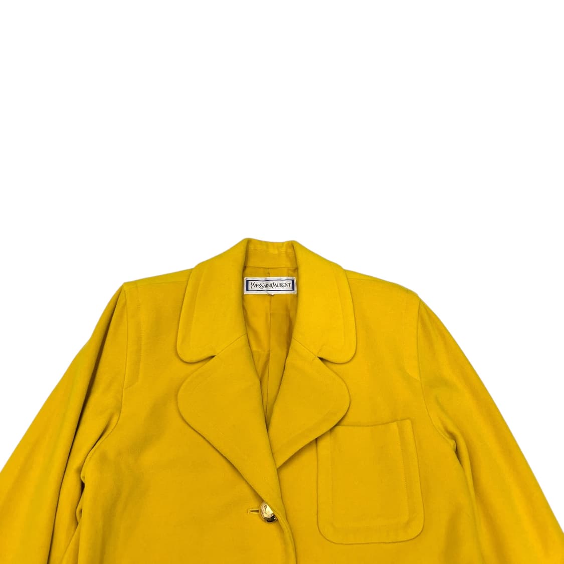 입생로랑 옐로우 빈티지 자켓 상품이미지2