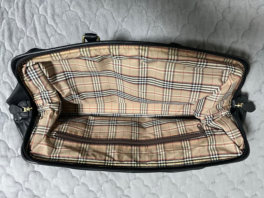 PORTER 요시다포터 세르비노 보스턴백 레더백 블랙  상품이미지7