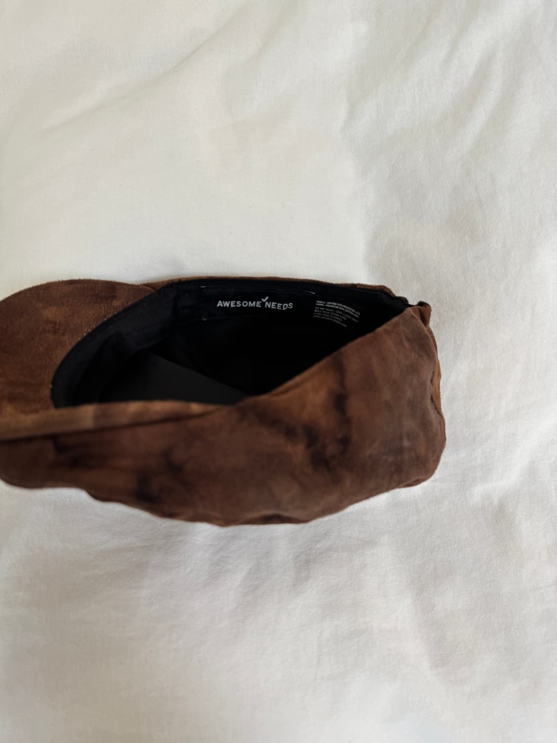 어썸니즈) 클래식 스웨이드 헌팅캡 초코 상품이미지4