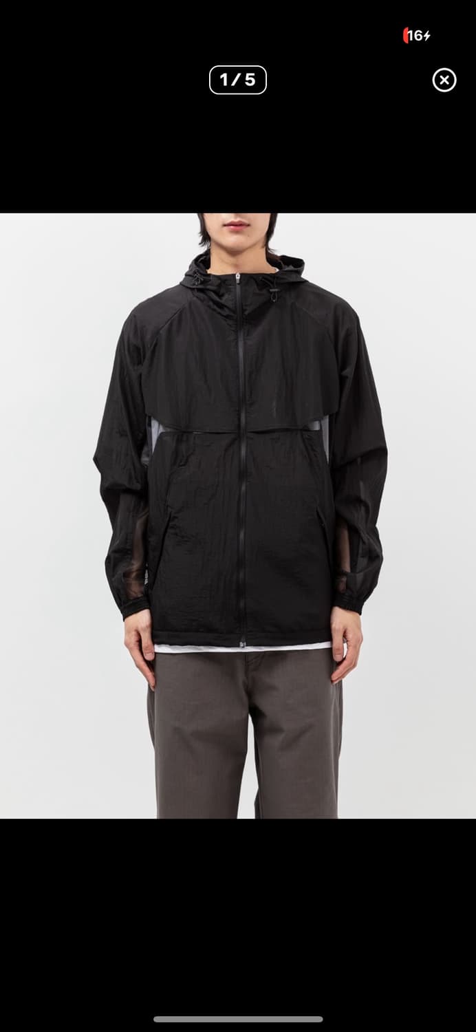 [4] 엑슬림 Xlim EP.5 07 jacket black 새상품 상품이미지1