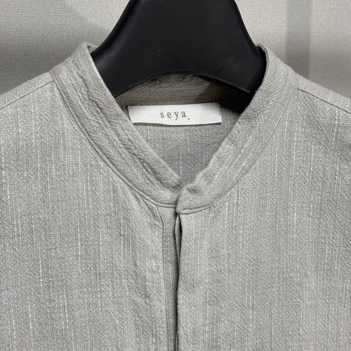 M) seya. 세야 핸드 스티치 쿠르타 셔츠 상품이미지2