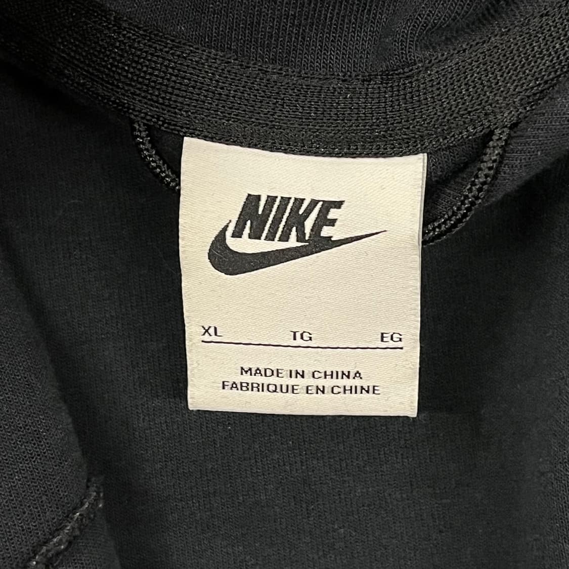 [정품/XL] 나이키 테크 플리스 후드집업 블랙 b14 상품이미지5