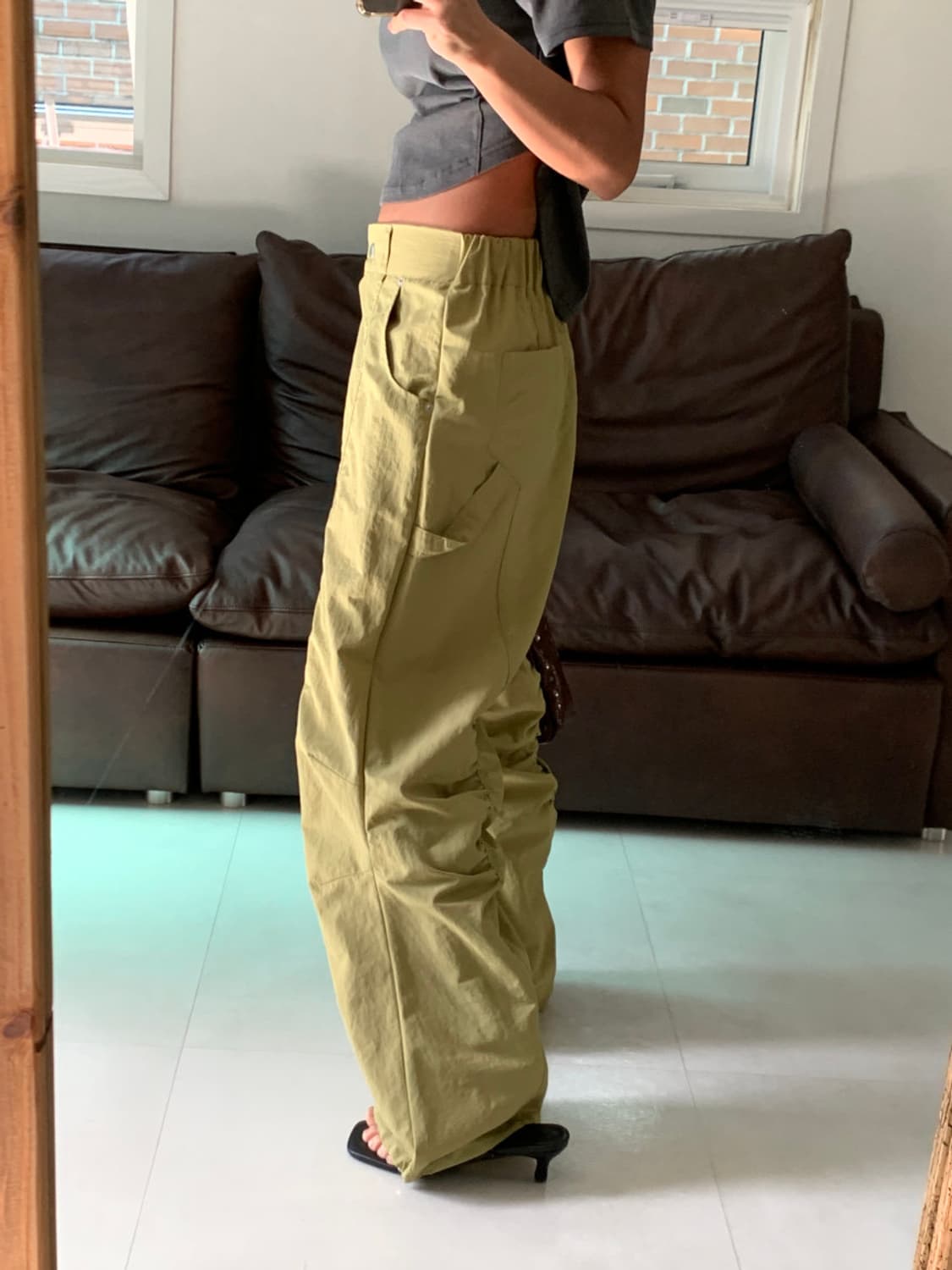 Lime cargo pants 상품이미지1