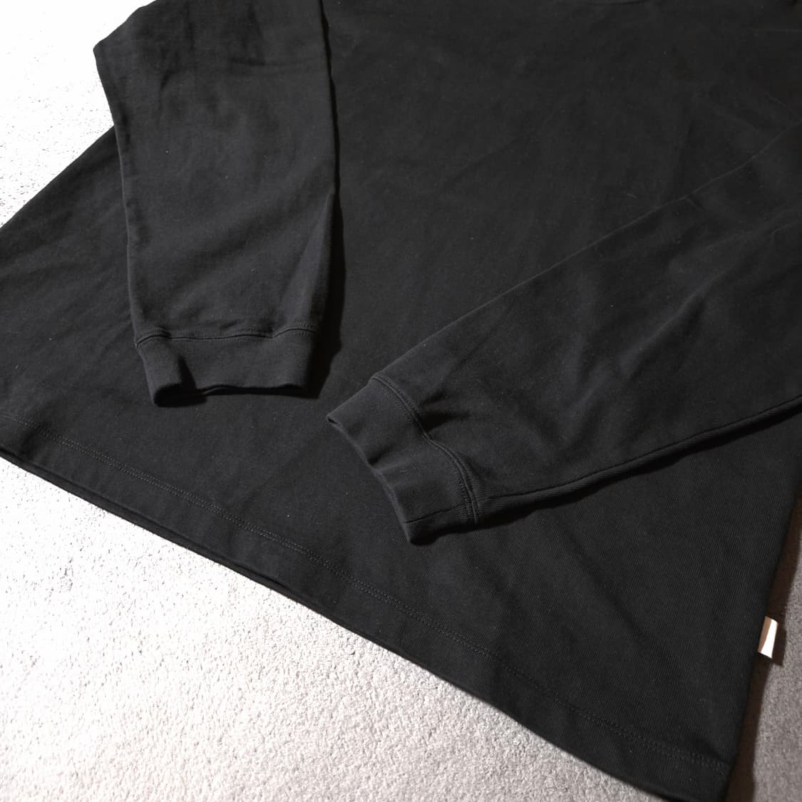 초판 인더로우 위클리 롱슬리브 3 블랙 상품이미지4