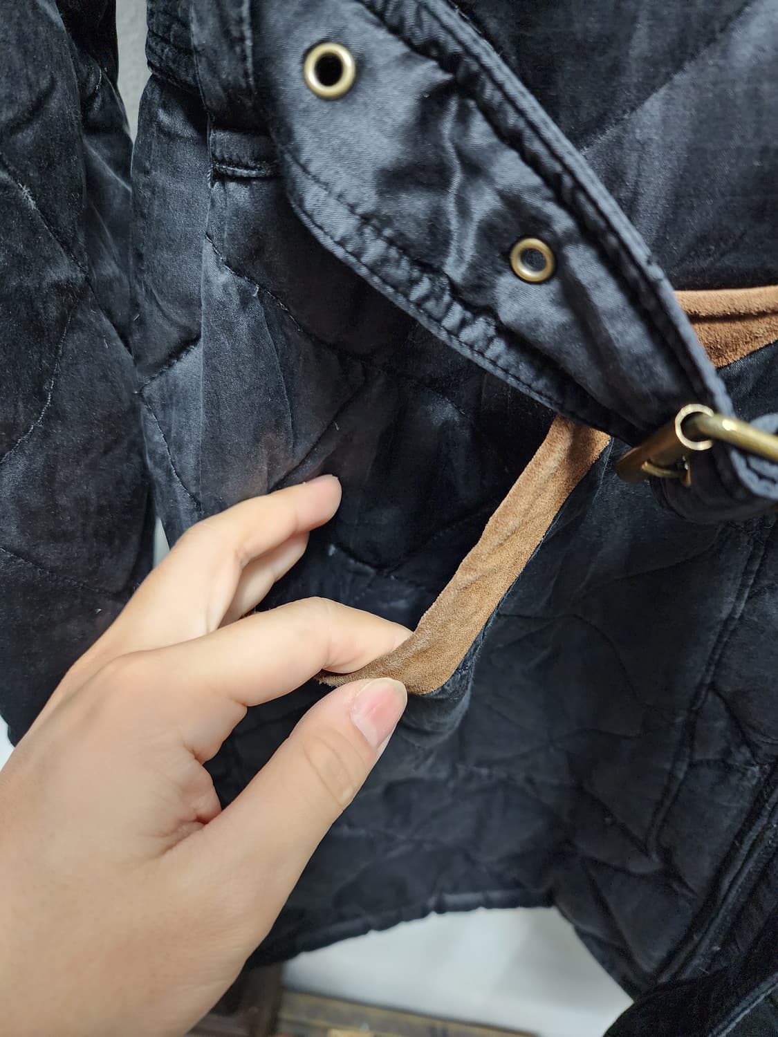 폴로 랄프로렌 JPN 벨티드 퀼팅코트  상품이미지3