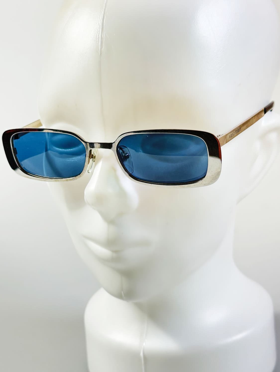 VASO MILAN 실버메탈 스퀘어 빈티지 선글라스 상품이미지8