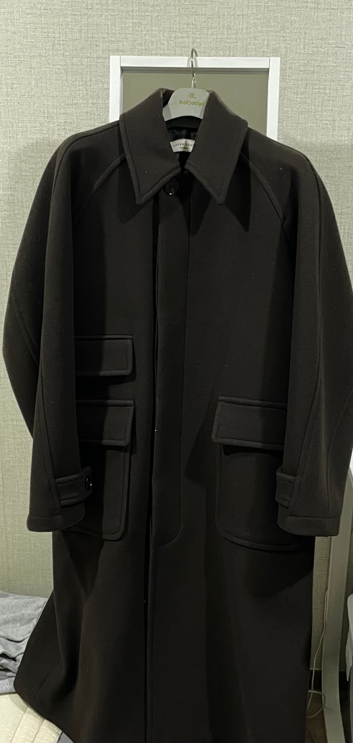 애프터 프레이 투어리스트 발마칸 코트 브라운 상품이미지2