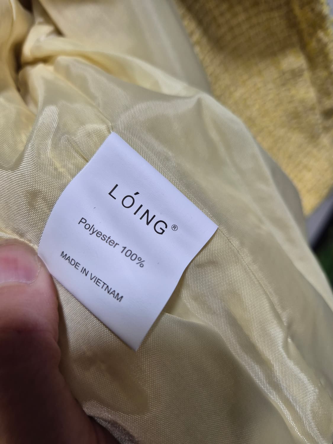 (세일)(새상품) 옐로우 트위드 자켓 상품이미지9