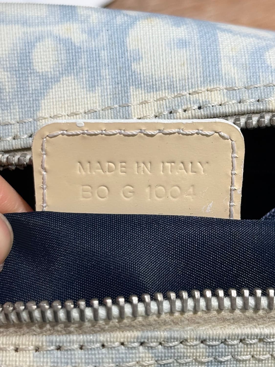 크리스찬 디올 스카이블루 오블리크 보스턴백 상품이미지8