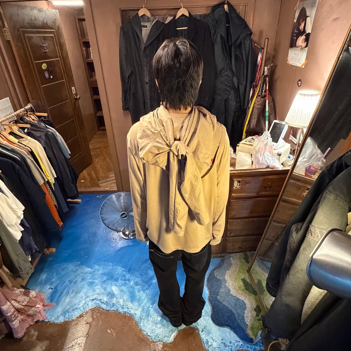 00S PRADA 프라다 더블 레이어드 롱슬리브 상품이미지4