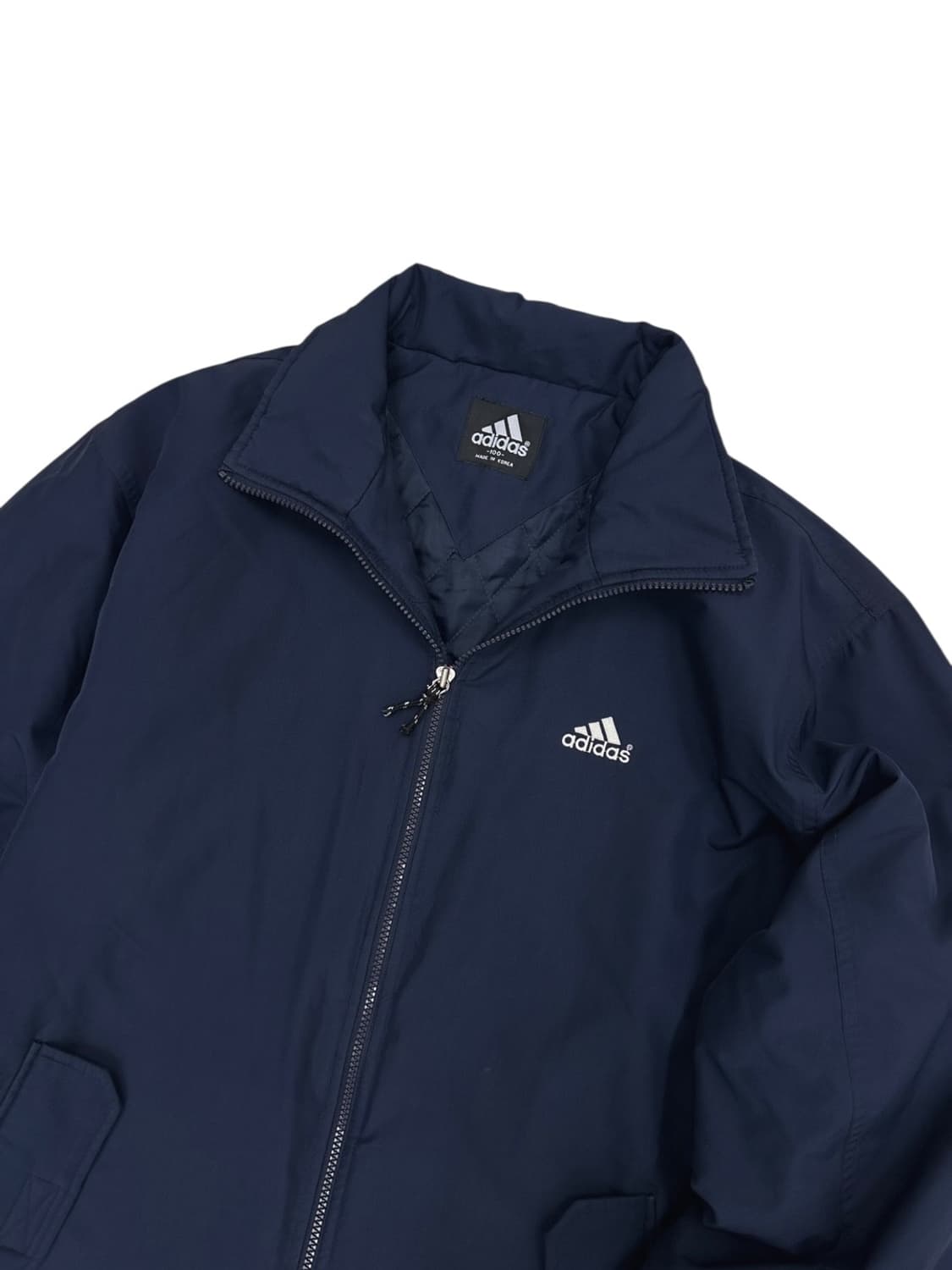 아디다스 올드스쿨 누빔점퍼 네이비 (XL)  상품이미지2