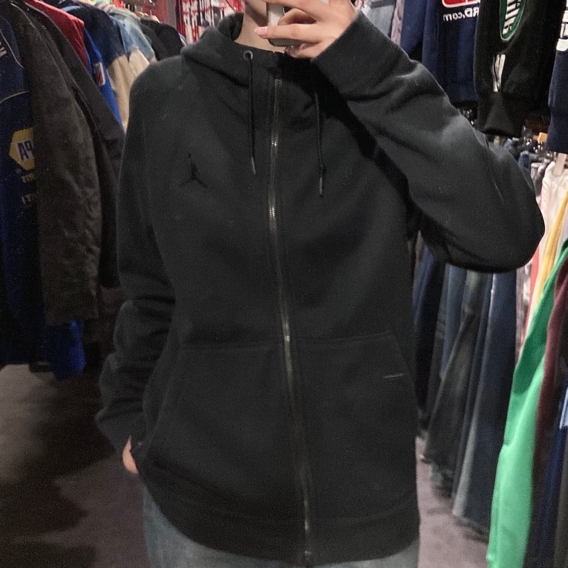 [IM] Jordan 조던 후드 집업 블랙 상품이미지1
