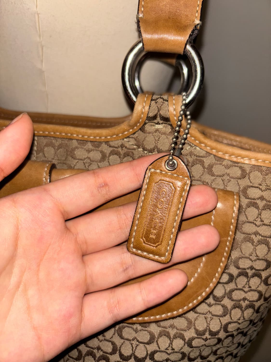 🚨연말세일🚨coach vintage brown bag 상품이미지4