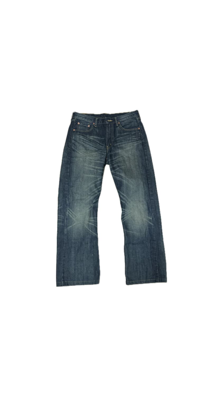 리바이스 520 레드탭 워싱 데님 팬츠 상품이미지3