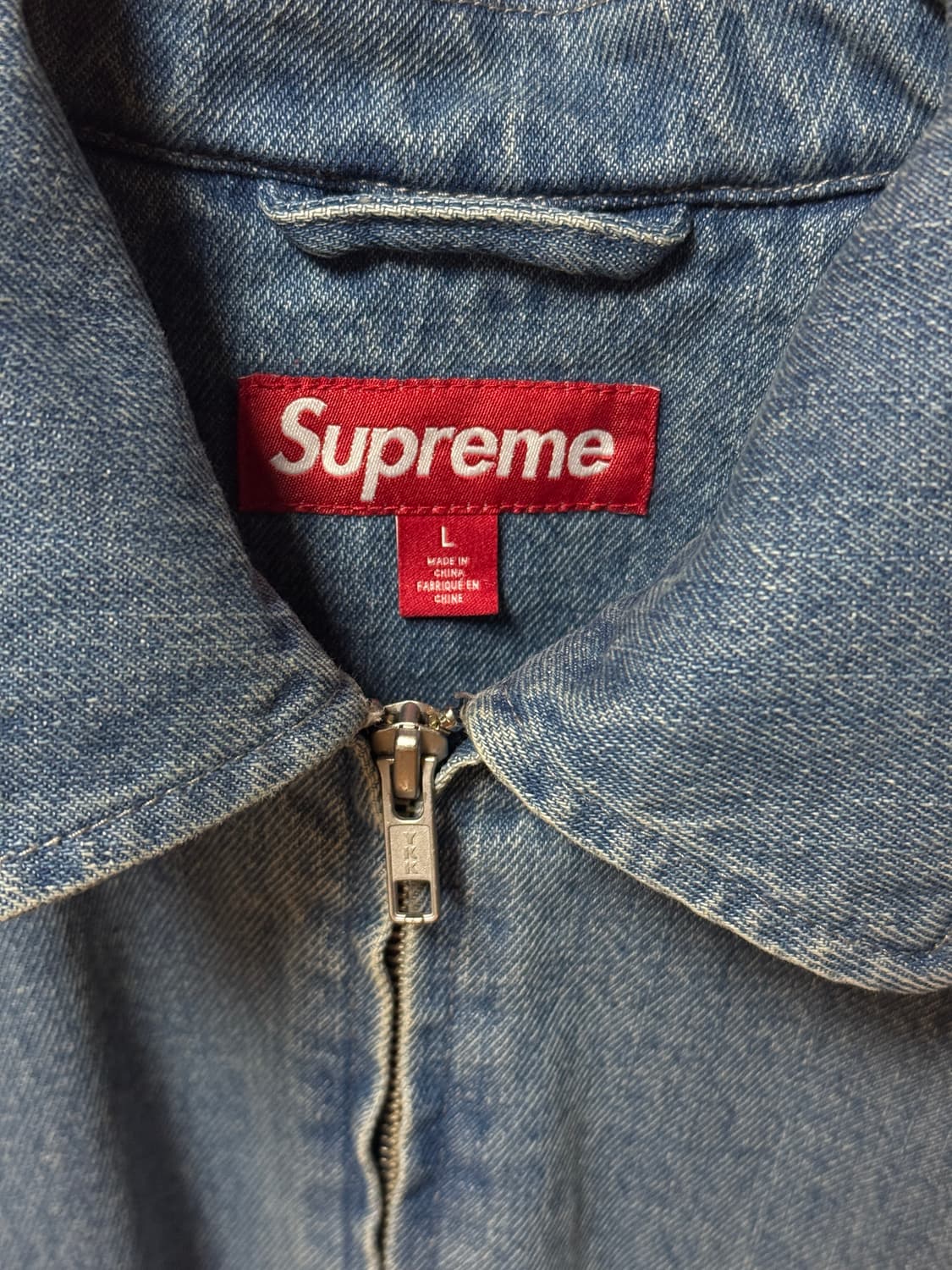 [L] 슈프림 후디드 유틸리티 자켓 데님 25FW 상품이미지3