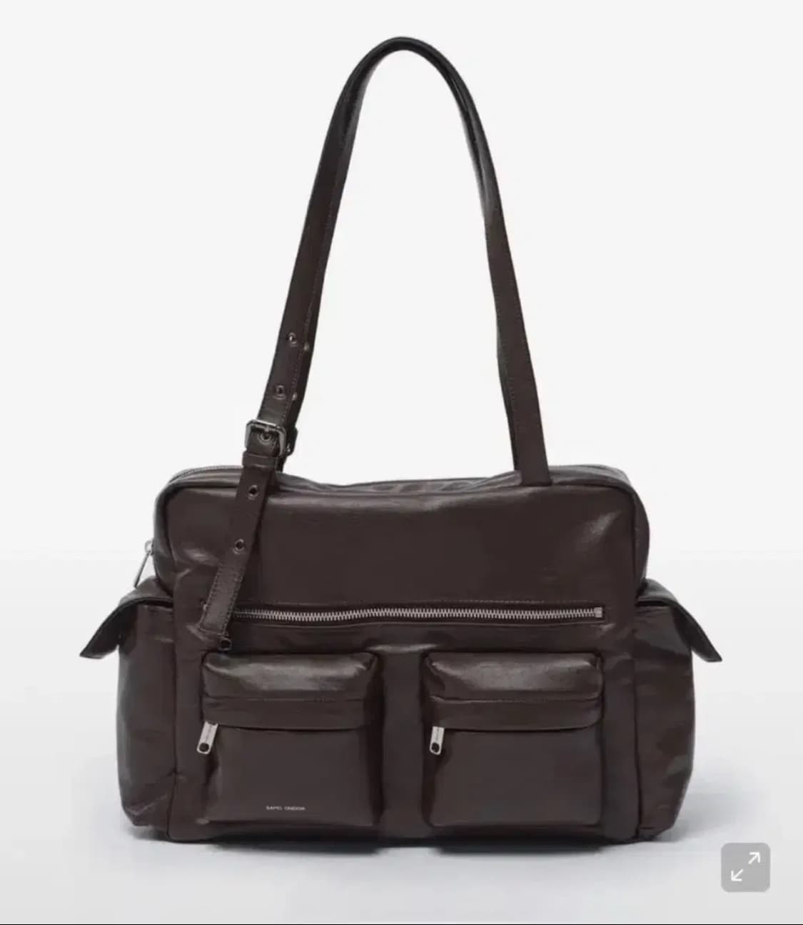 세이모온도 포켓 유틸리티백 L 브라운 상품이미지1