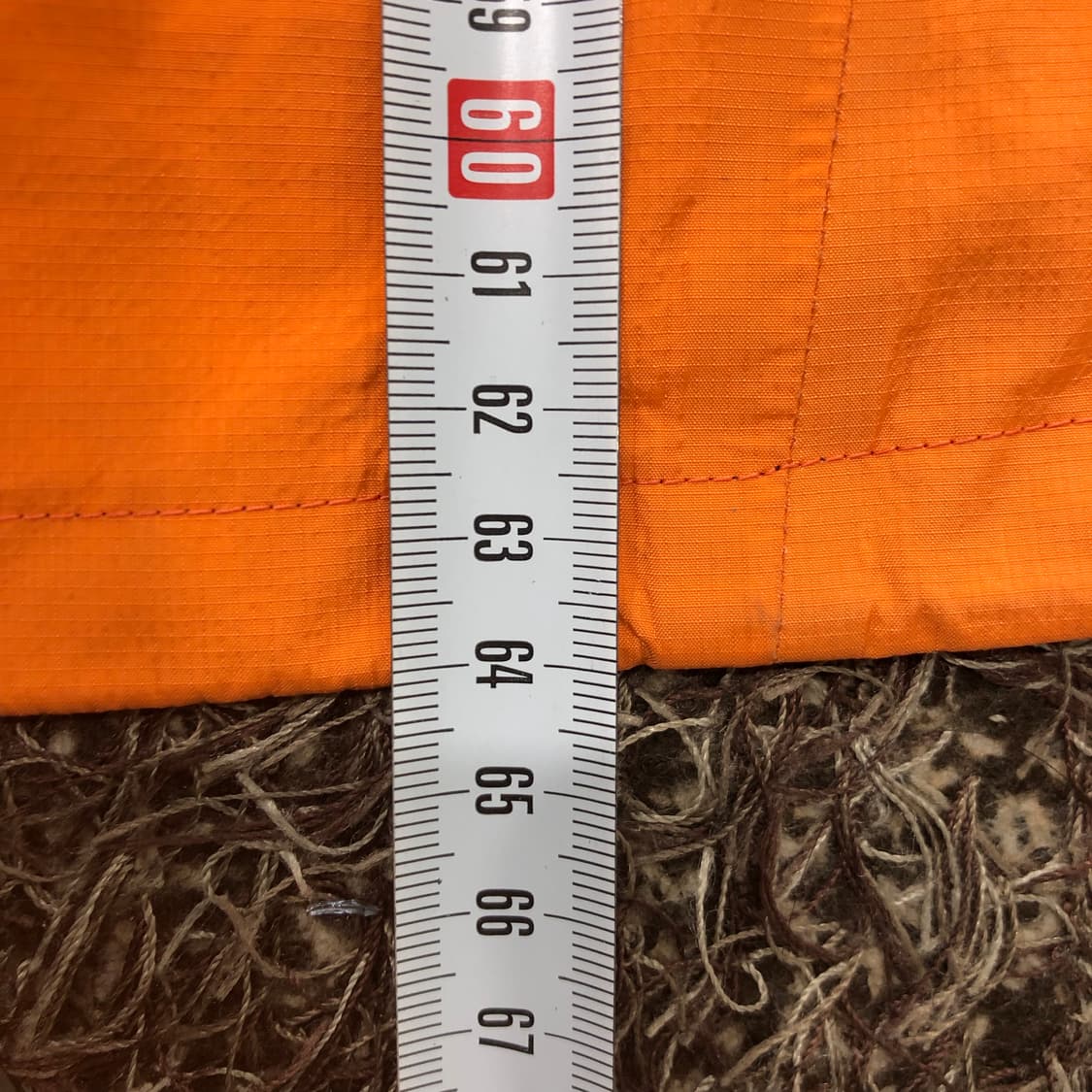 M 몽벨 오렌지 나일론 바람막이 마운틴 자켓 상품이미지8