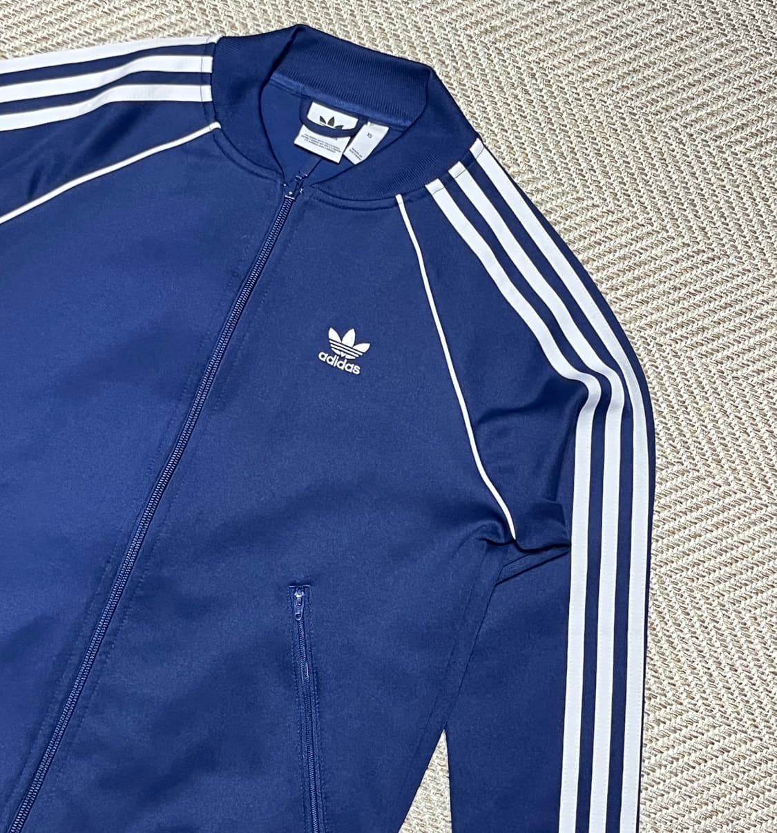 아디다스 SST 크롭 져지 트랙탑 파이어버드 XS 상품이미지8