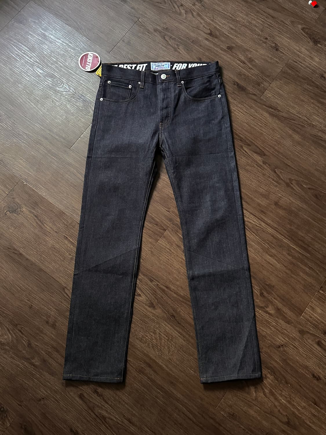 Kiks Tyo 페이퍼 라벨 스키니 진 상품이미지6