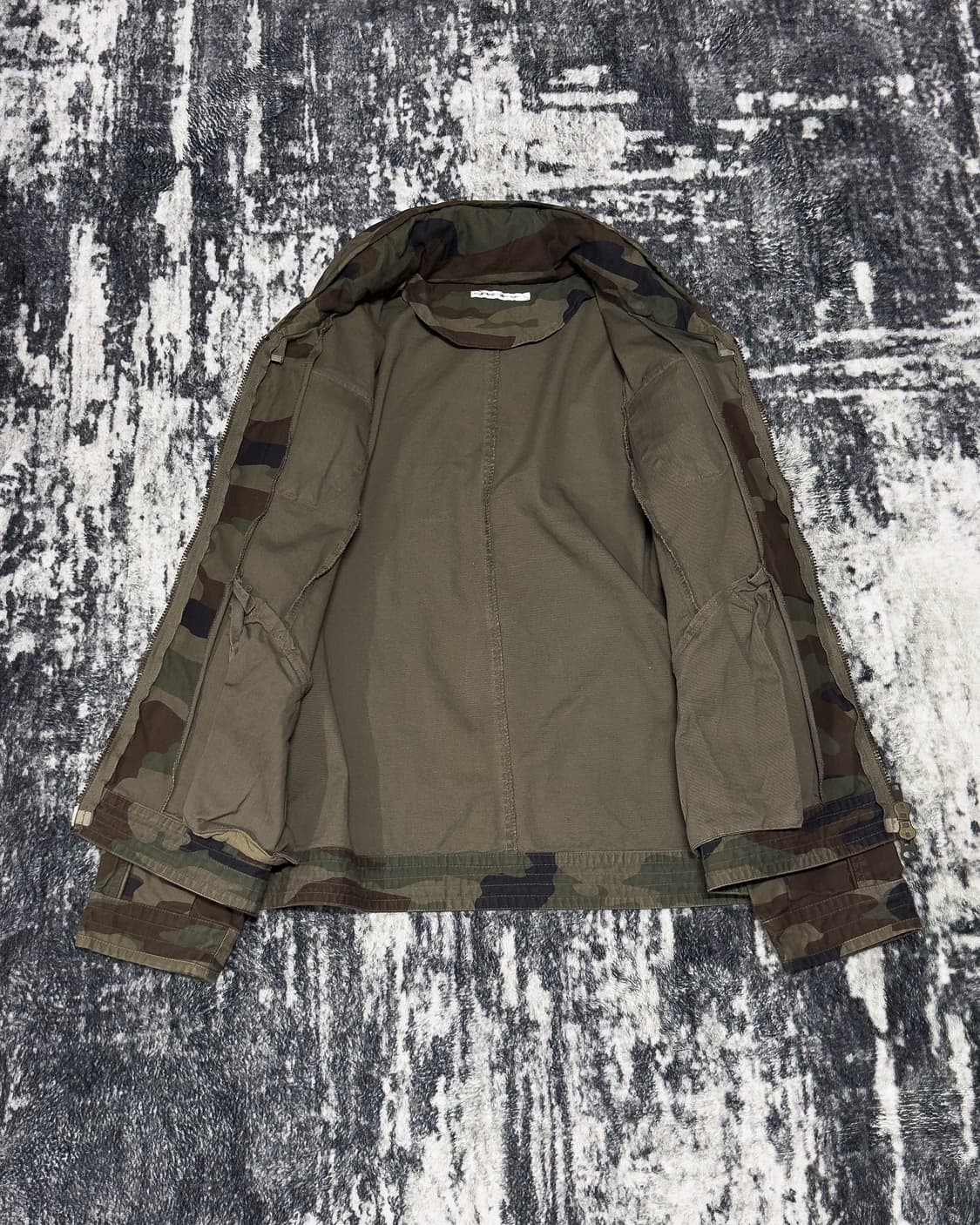 {Six-Star} Zipper Camo Utility Jacket 상품이미지5