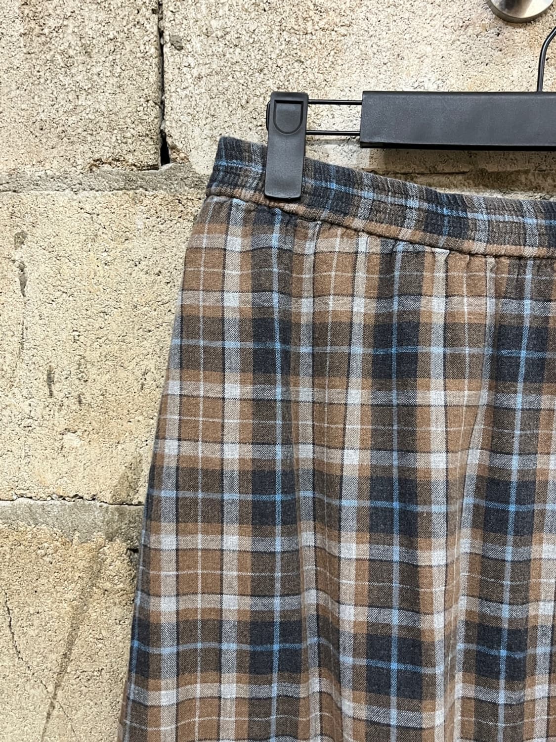 선댄스 체크 플레어 스커트 상품이미지5