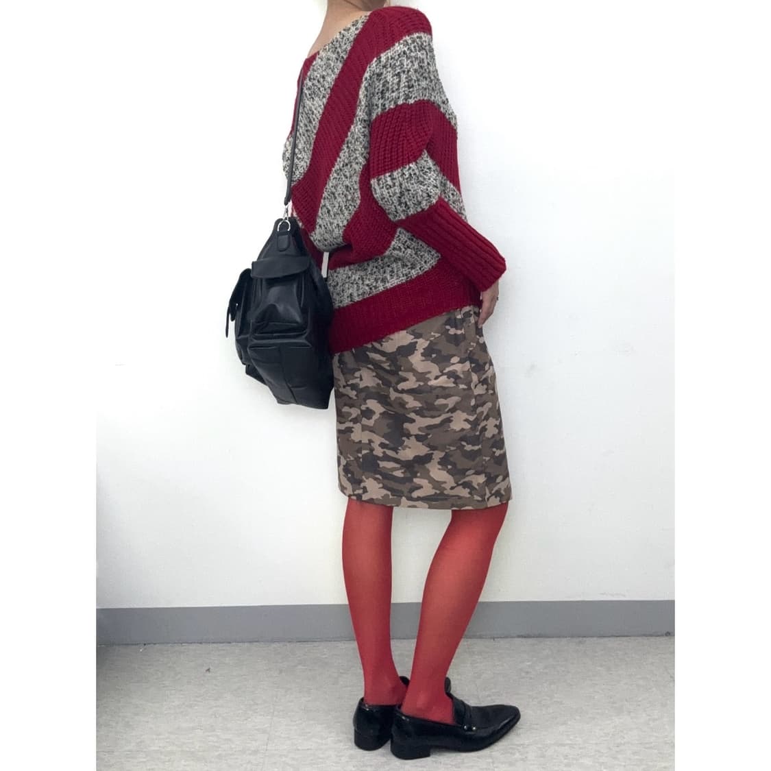 빈티지 데드스탁 카모 스커트 y2k 상품이미지2