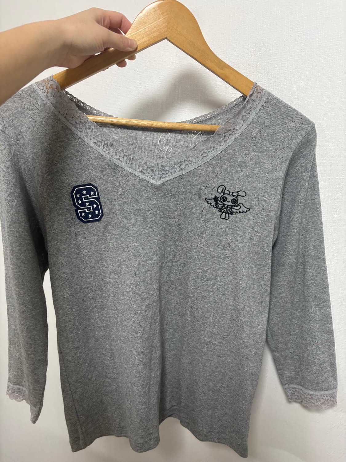 (해린 착용) 샬롬클럽 퓨로 레이스티 그레이 상품이미지4