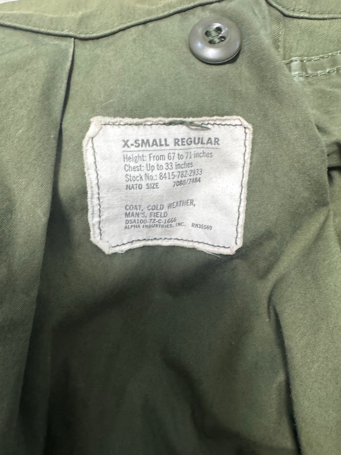 Og m65 필드자켓 3세대 상품이미지4