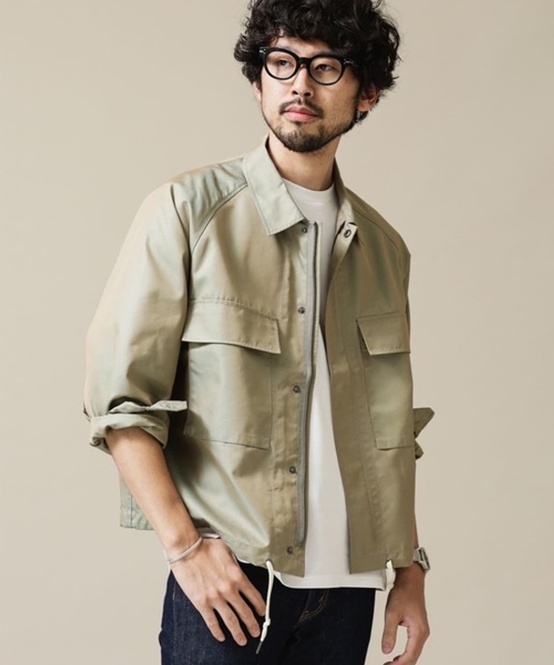 Nano universe big poket short blouson 상품이미지1