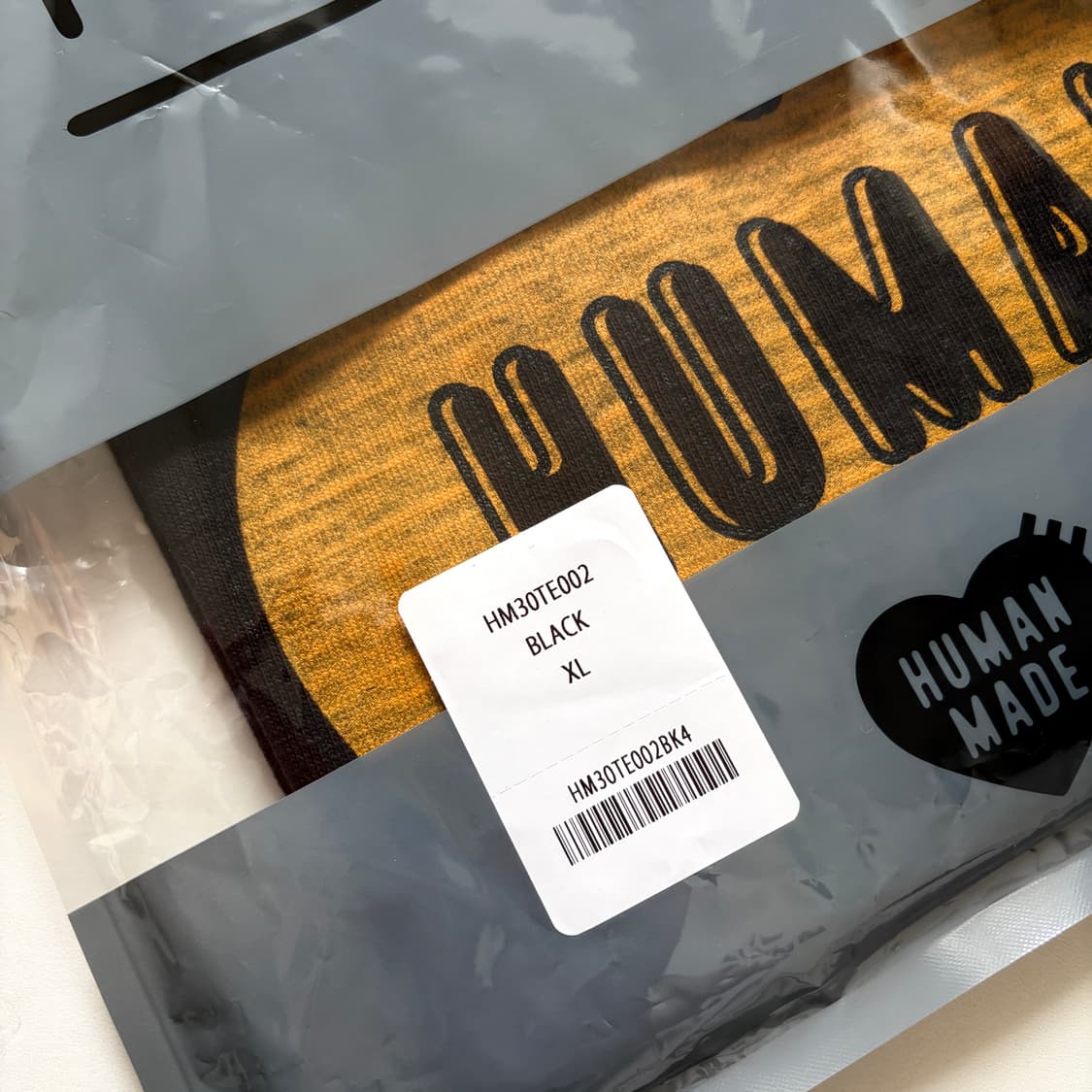 휴먼 메이드 하트 그래픽 반팔 티셔츠 블랙 HUMAN MADE HEART 상품이미지4