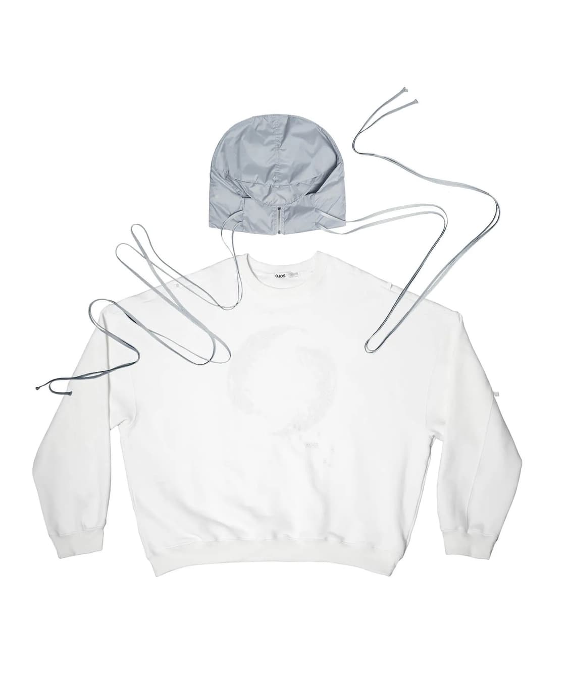 ojos 오호스 detachable hipsack 스웻셔츠 고프코어 상품이미지1