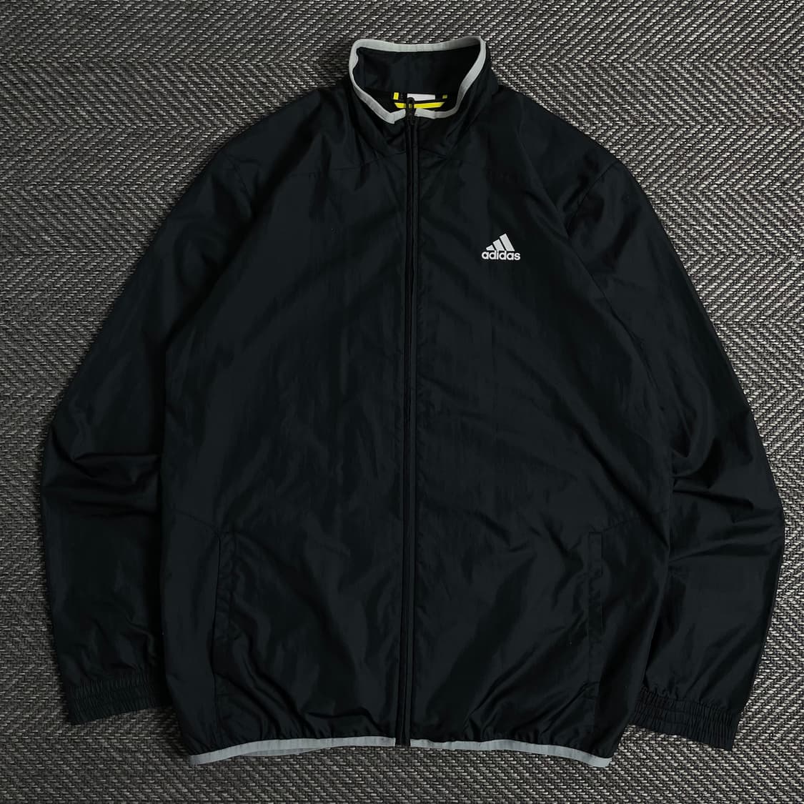 00s 아디다스 올드스쿨 블랙 우븐 트랙자켓&트랙팬츠 세트o 3694 상품이미지2