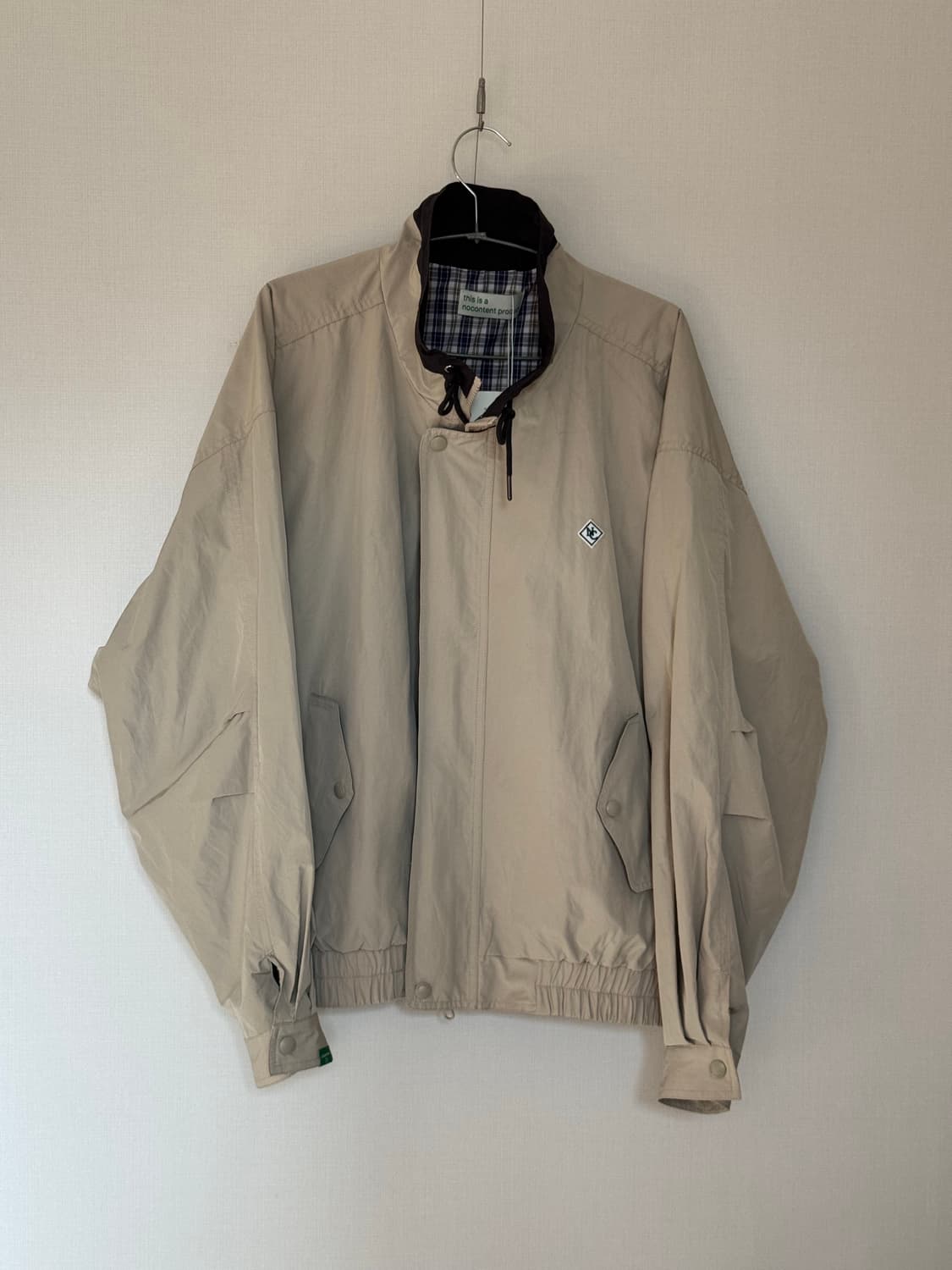 노컨텐츠 자켓 베이지 상품이미지2
