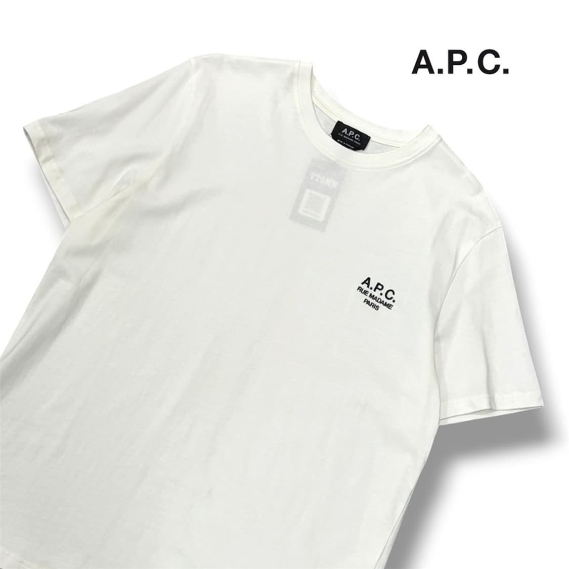 A.P.C 로고 반팔티 상품이미지3