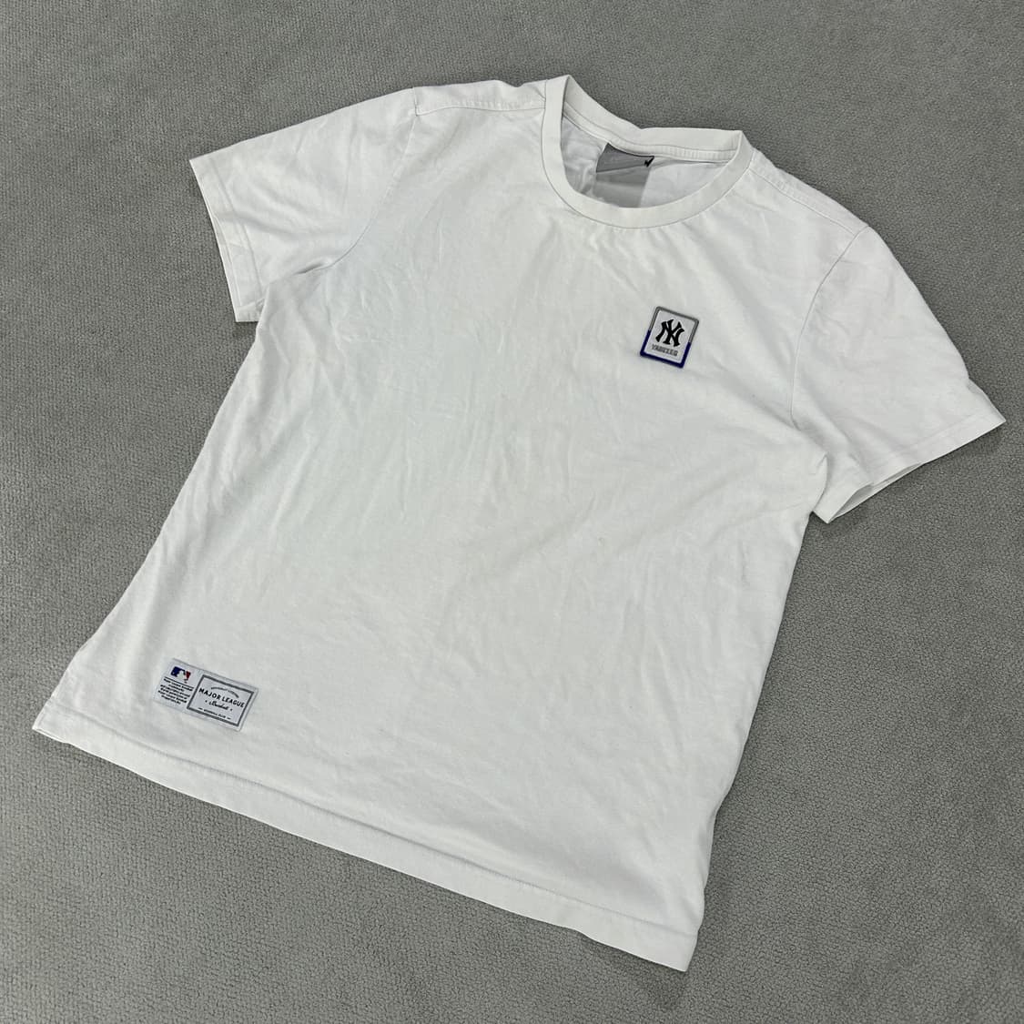 MLB 뉴욕 양키스 반팔 티셔츠 화이트 m 상품이미지1
