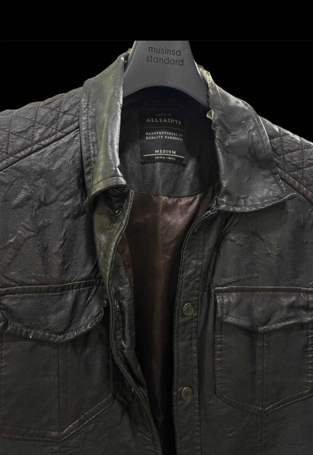 올세인츠 레더자켓 상품이미지3