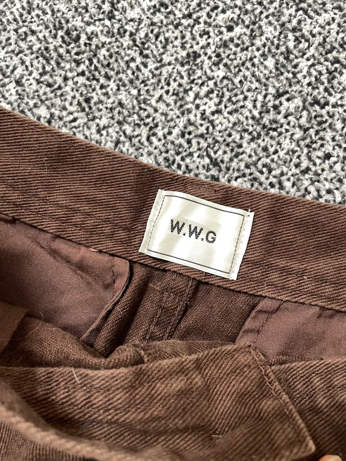 vinteちきゅ. 브라운 카고 하프 팬츠 워크 팬츠 핀터 갸루 깔 상품이미지2